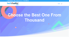 Desktop Screenshot of bestchooser.com